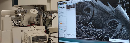 Prezentacja nowego mikroskopu elektronowego Hitachi SU8600