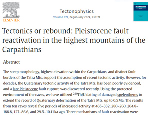 Tectonics or rebound: Pleistocene fault reactivation in the highest mountains of the Carpathians